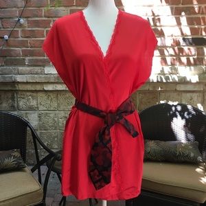 Victoria’s Secret Red Sleep Robe